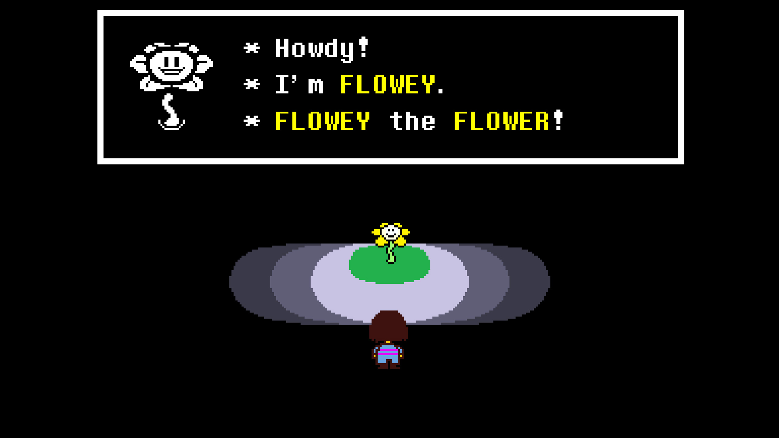 Flowey-Undertale-Sprite-Flower-Undertale-T-Shirt Pin for Sale by