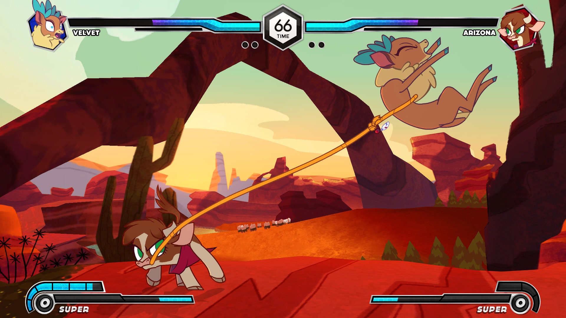 Them's Fightin' Herds is currently free on Epic Games Store