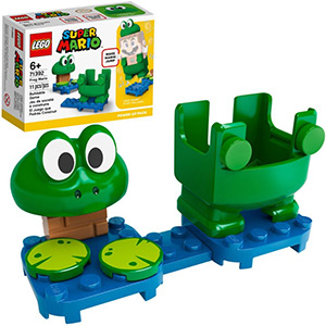 lego super mario frog mario power-up pack