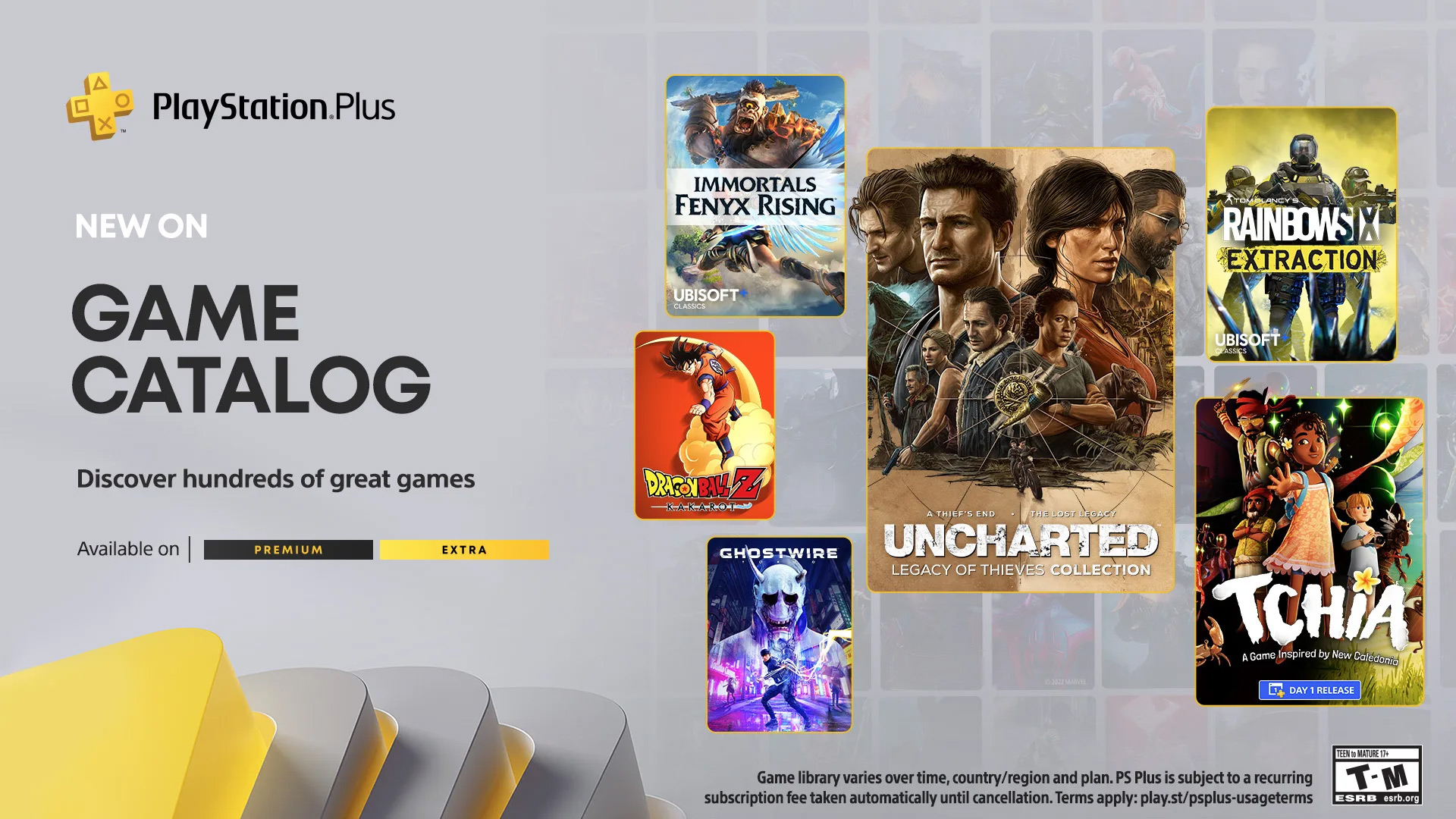 playstation plus game catalog march 2023