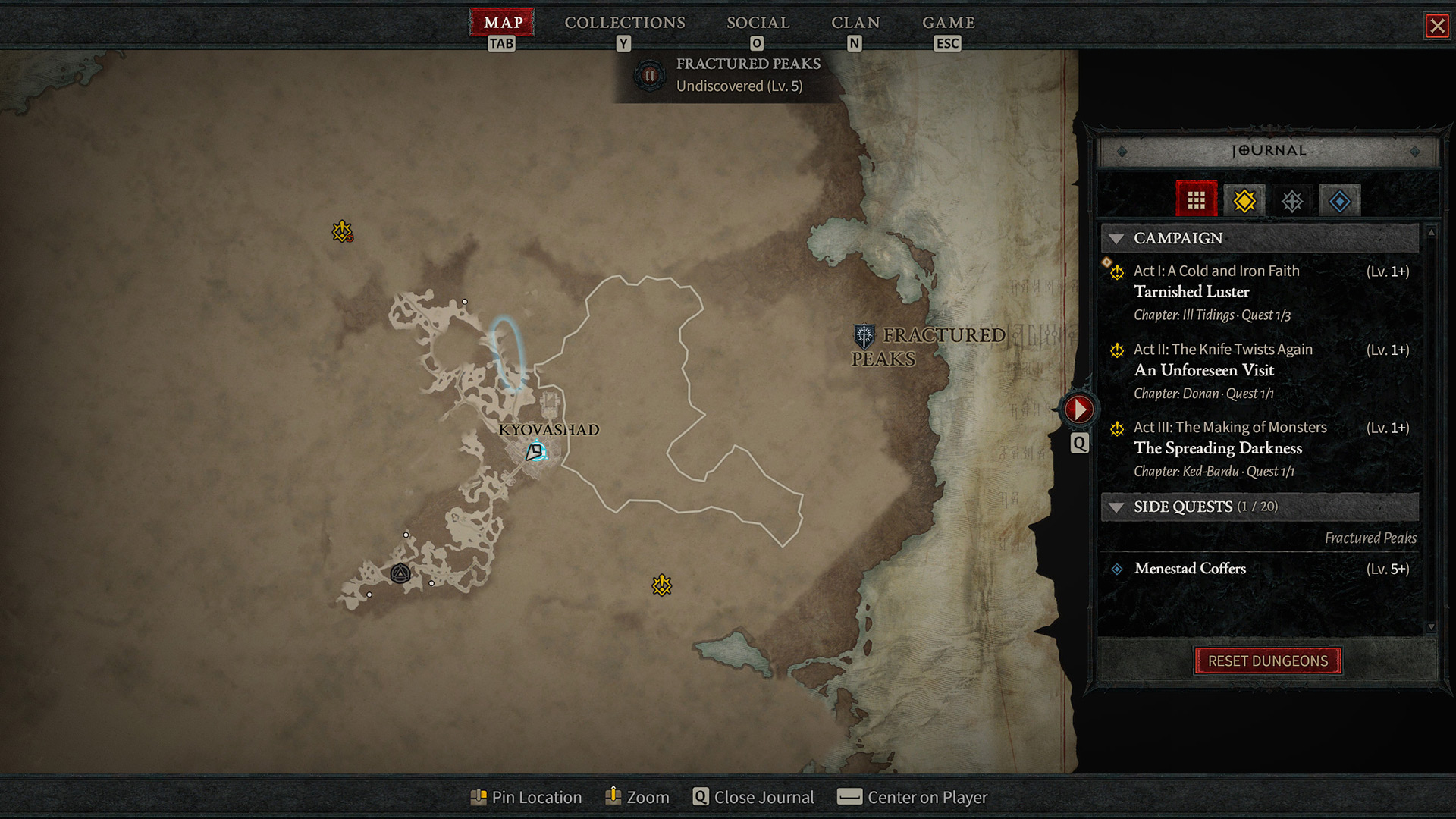 There is no map overlay planned for Diablo IV