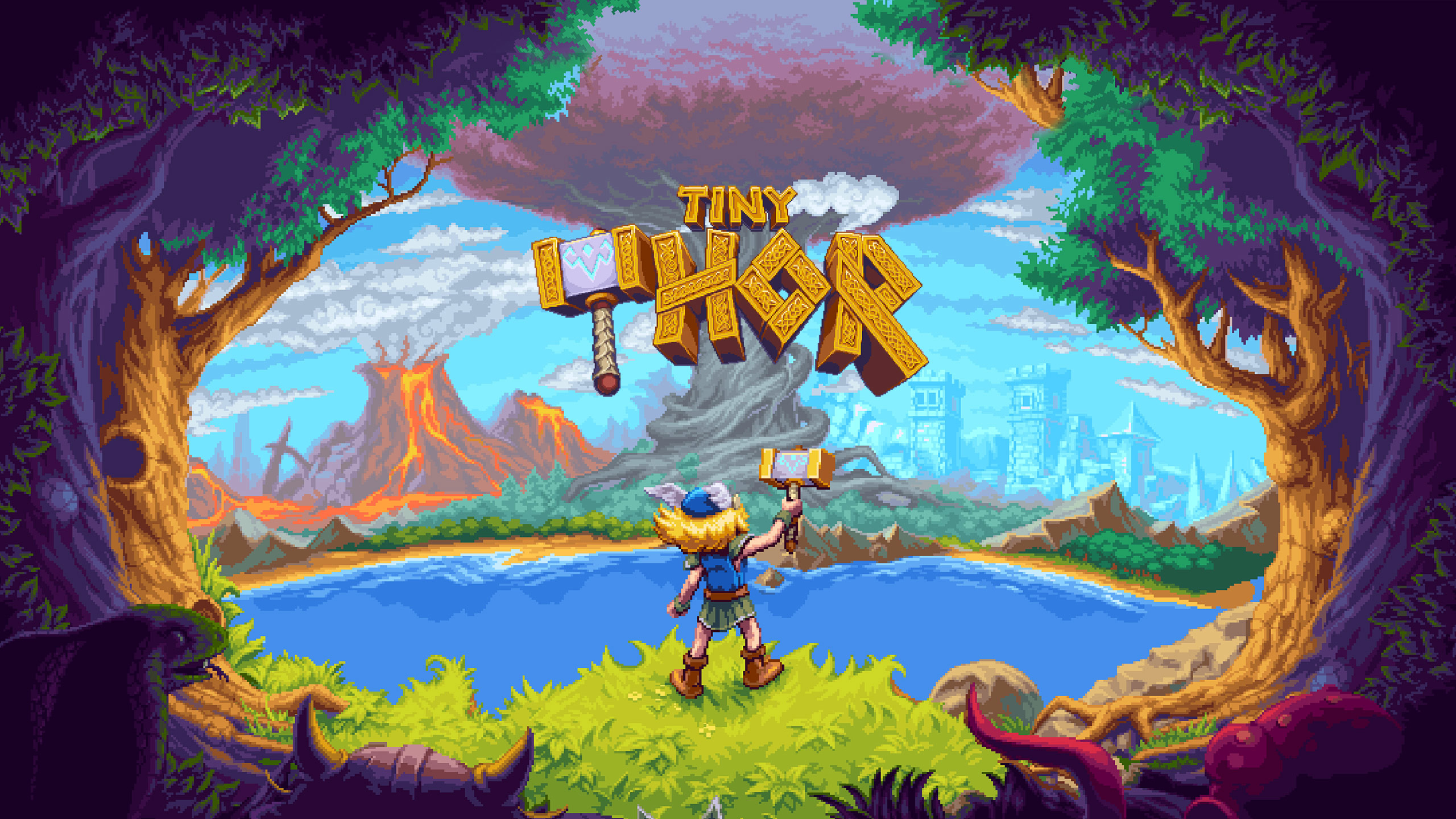 Tiny Thor, a 16-bit pixel platformer, heads to PC June 5