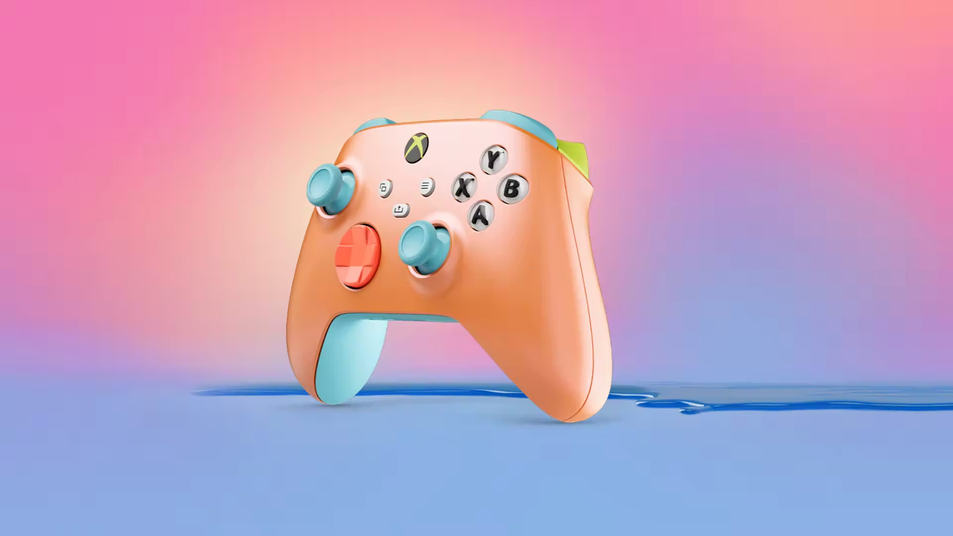Xbox Wireless Controller Sunkissed Vibes OPI Special Edition
