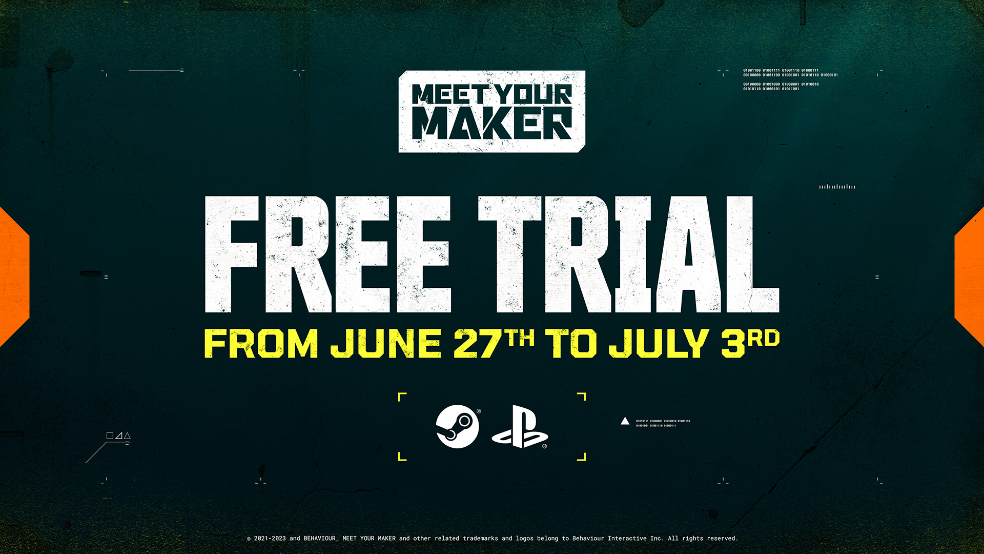 You can play Meet Your Maker free from now until July 3