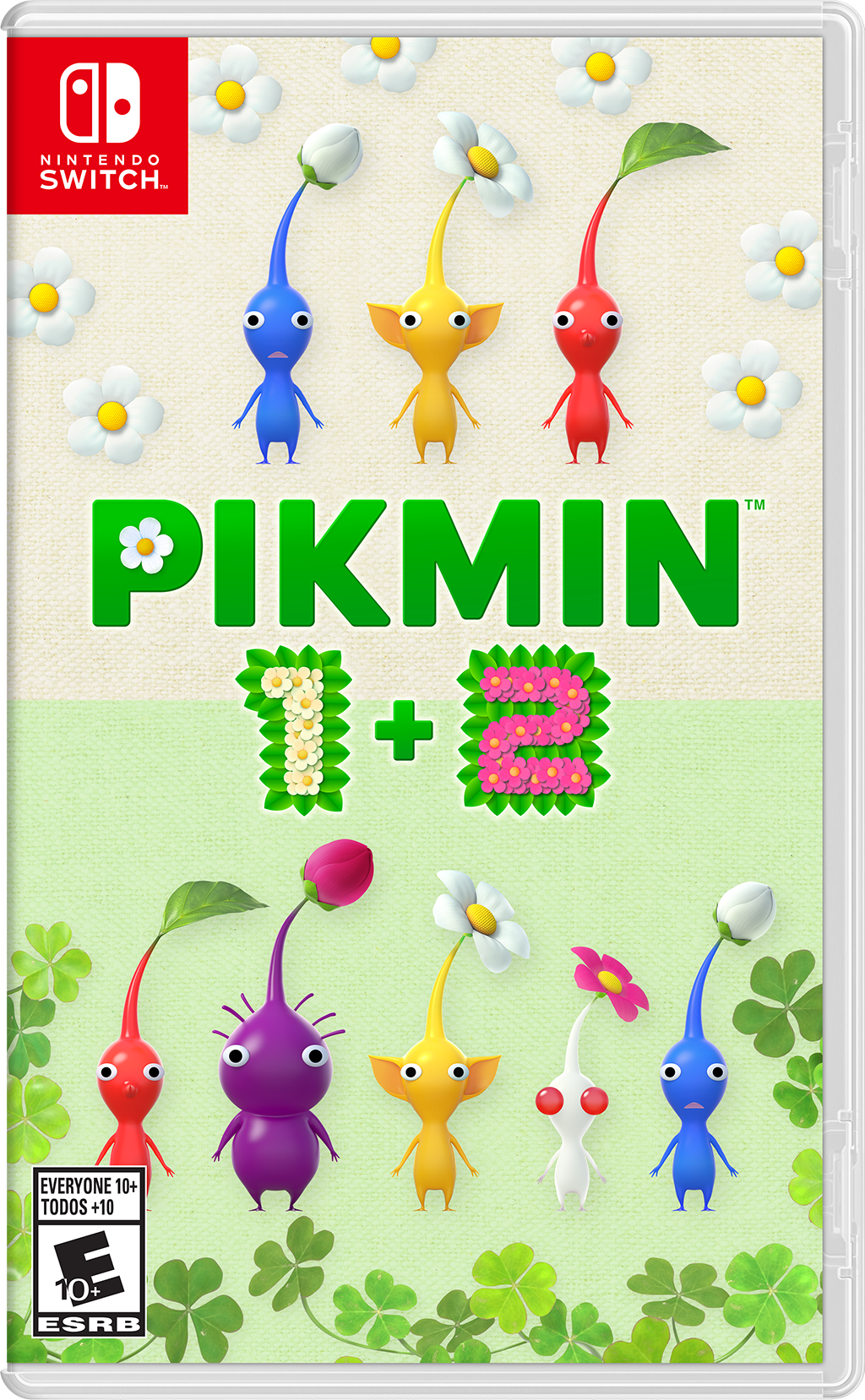 Pikmin 1 + Pikmin 2 box art
