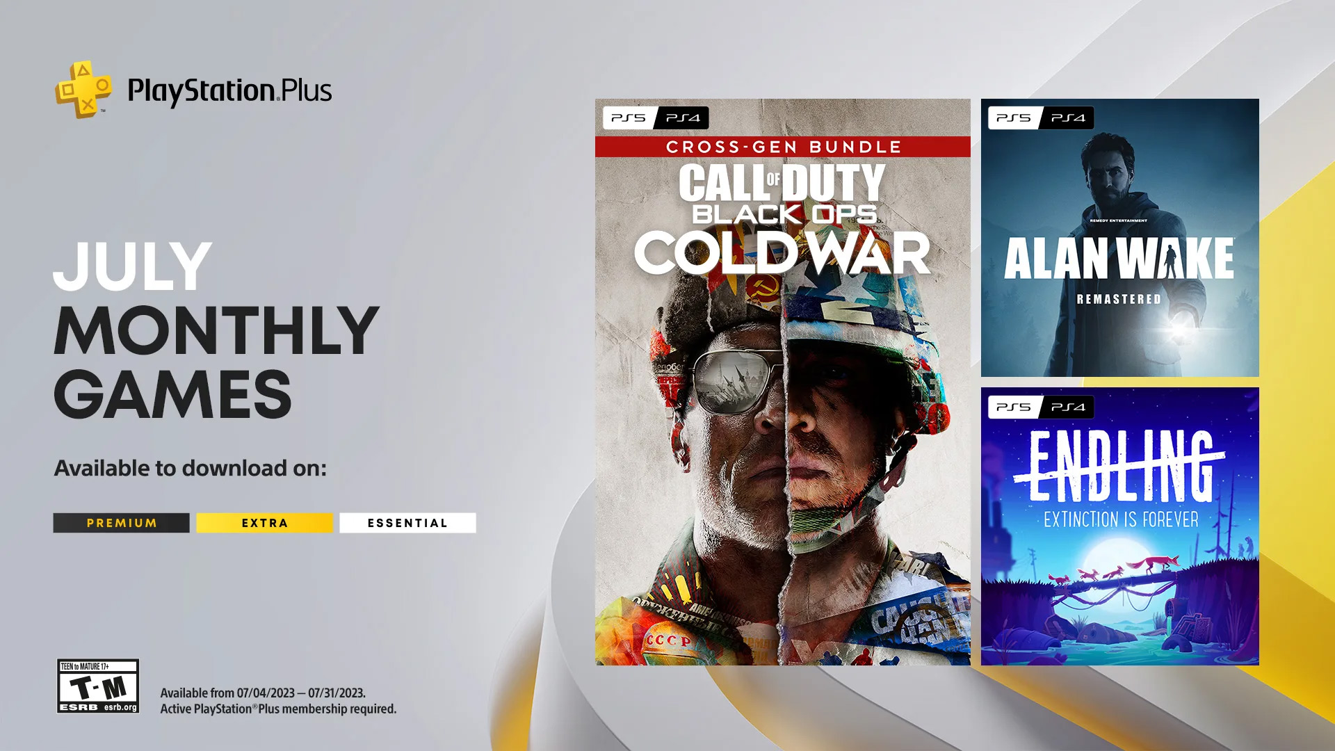These games will be available starting July 4