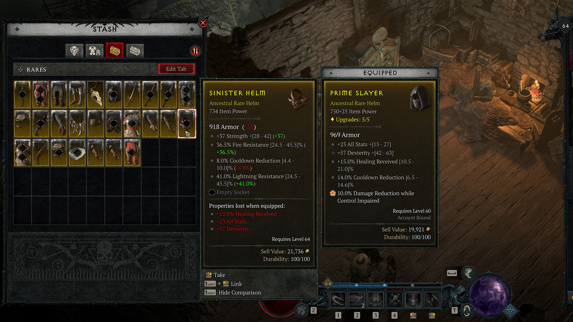 Why is stash space so limited in Diablo IV?
