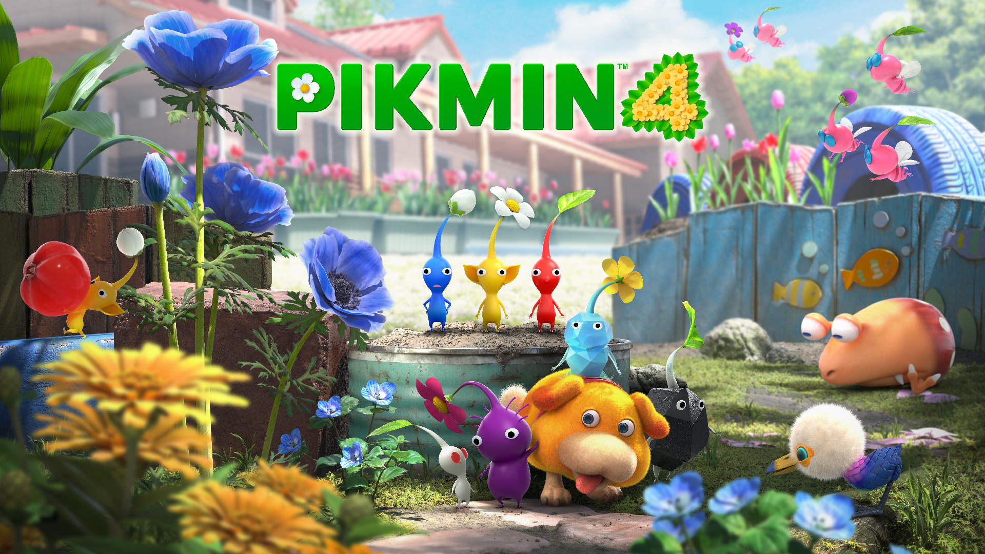 Pikmin 4 is now available on the Nintendo Switch