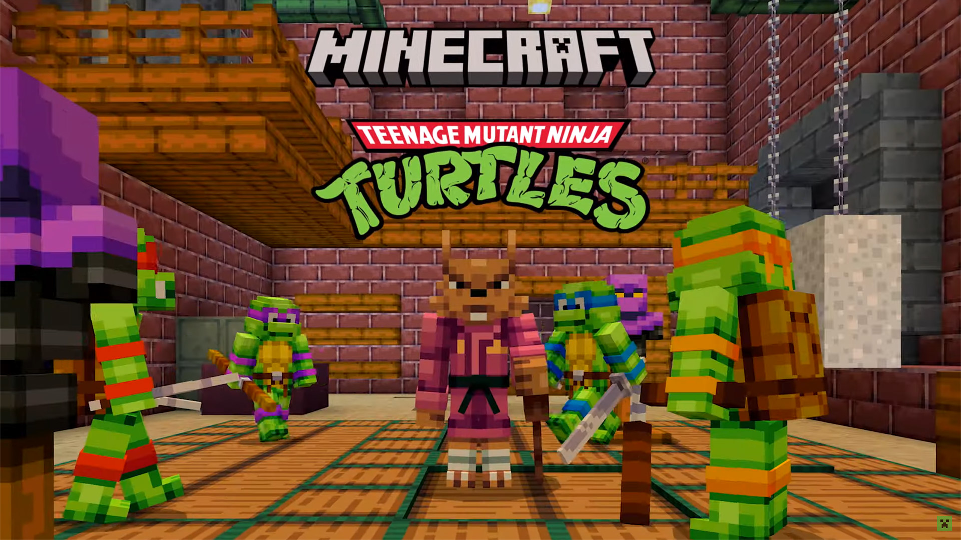 A Teenage Mutant Ninja Turtles DLC has invaded Minecraft