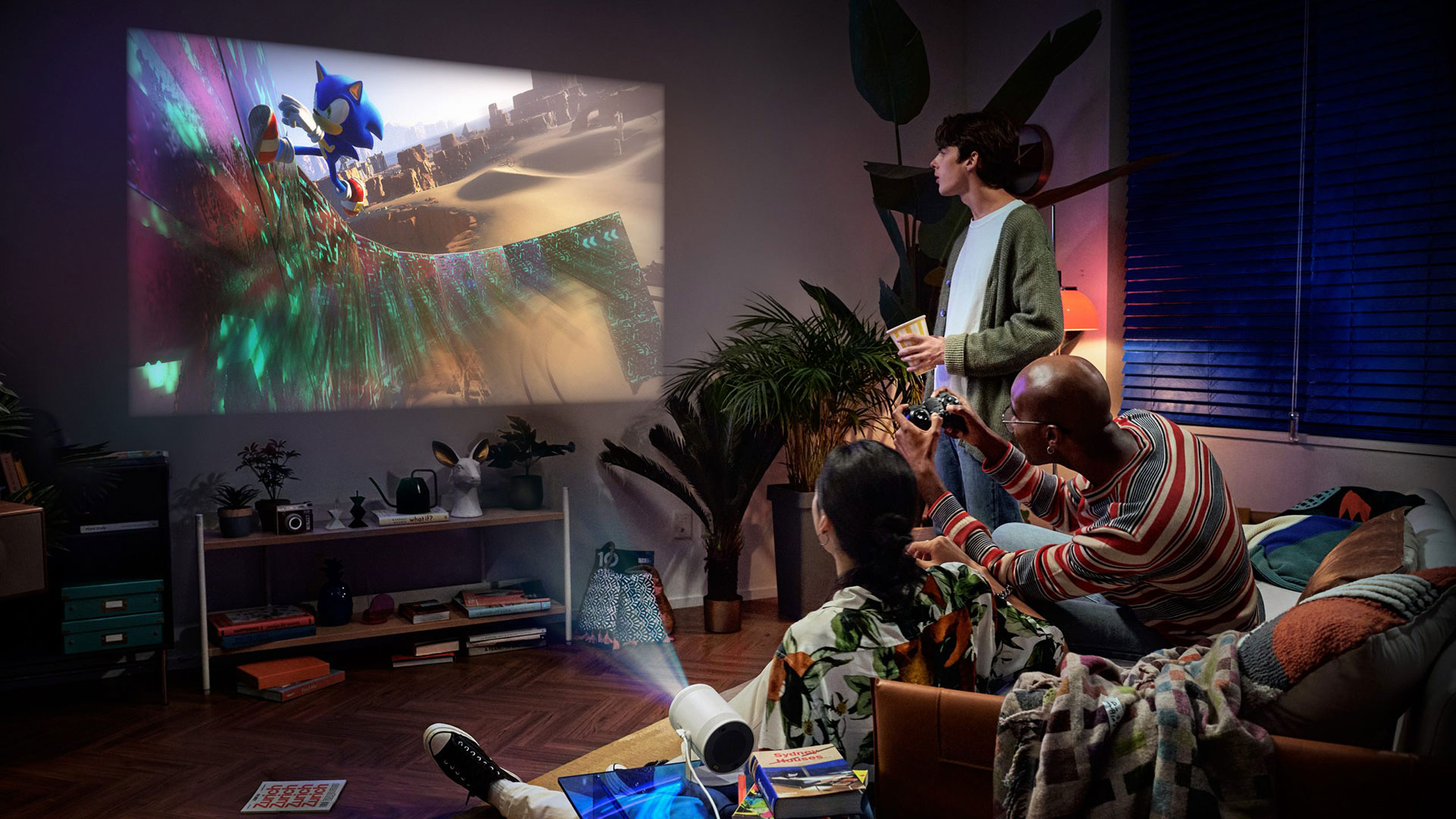 Samsung's Freestyle Gen 2 is the world's first portable projector with built-in cloud gaming