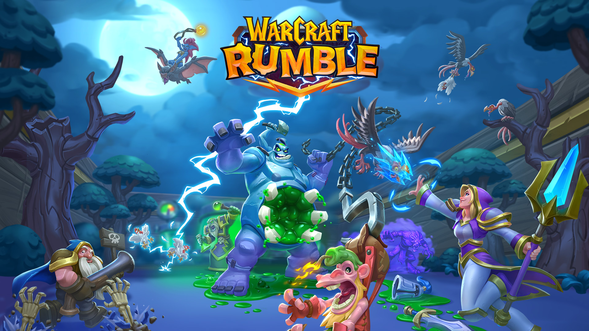 Warcraft Rumble is soft launching today