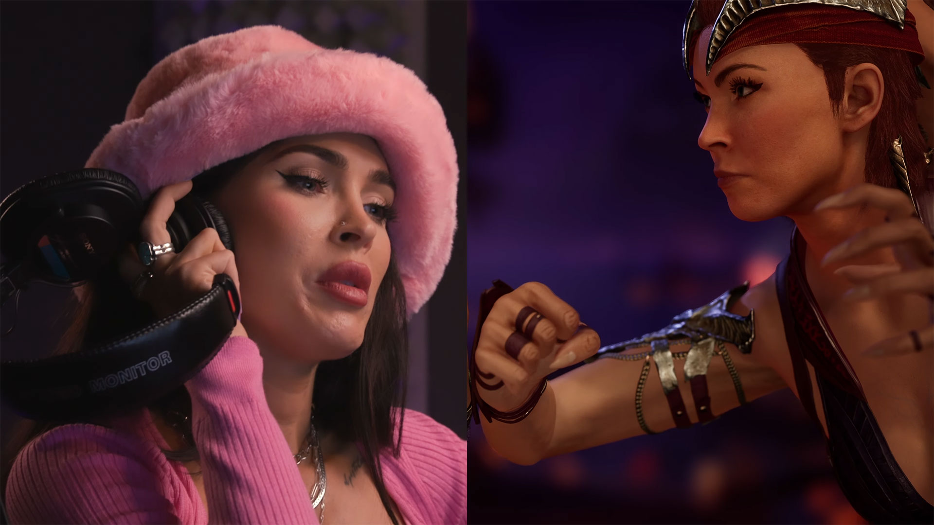 Actress Megan Fox is taking on the role of Nitara in Mortal Kombat 1