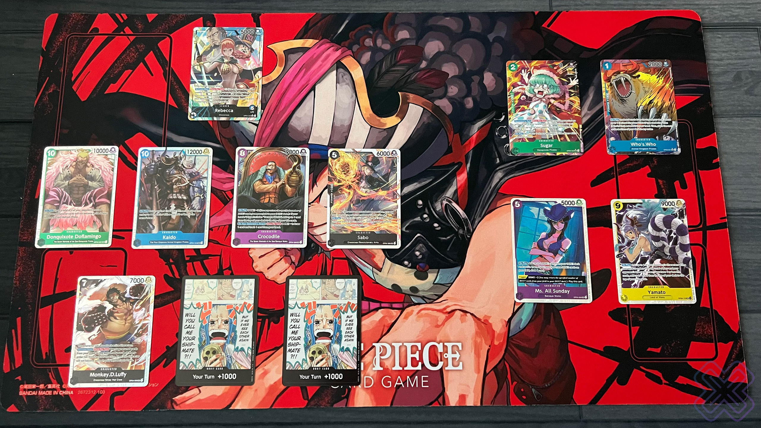 Opening 288 packs of One Piece cards