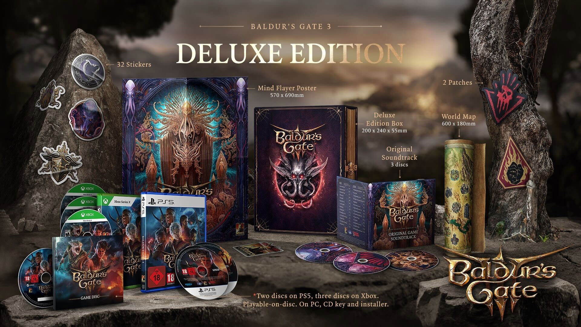 Baldur's Gate 3 is getting a physical deluxe edition for $79.99