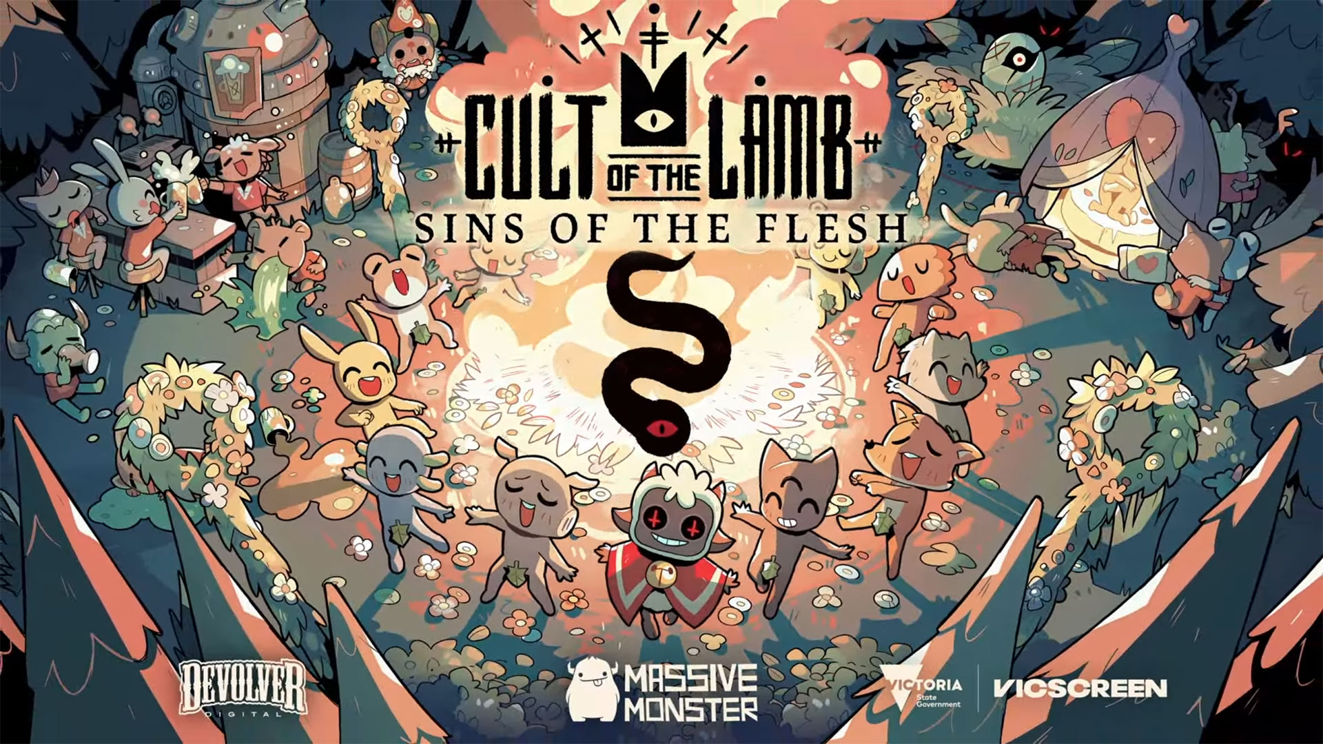 Cult of the Lamb's Sins of the Flesh update launches January 16