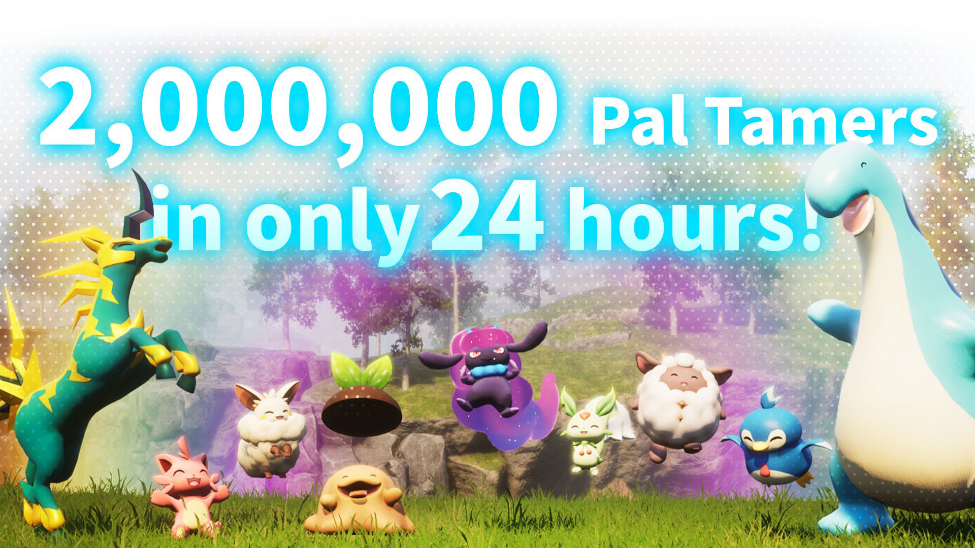 Pocketpair's Palworld has sold over two million copies in 24 hours