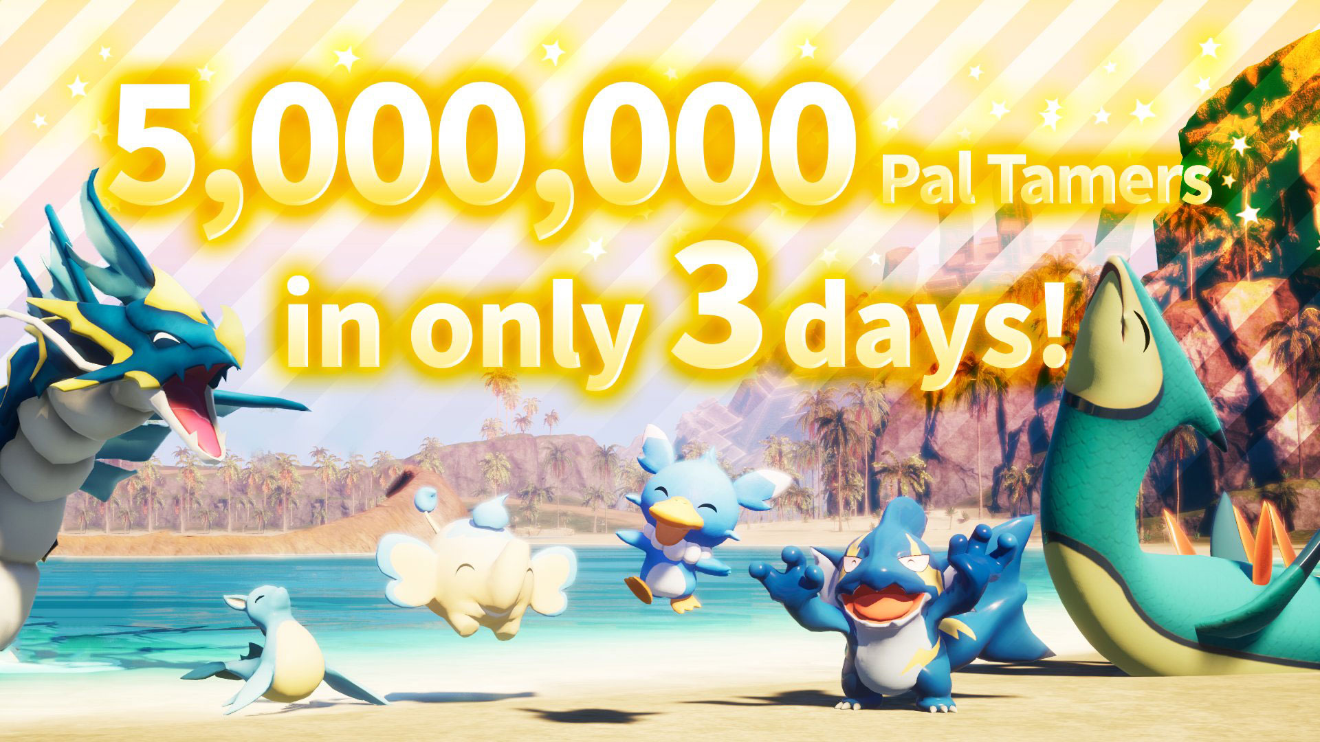 Palworld has sold over five million copies in just three days