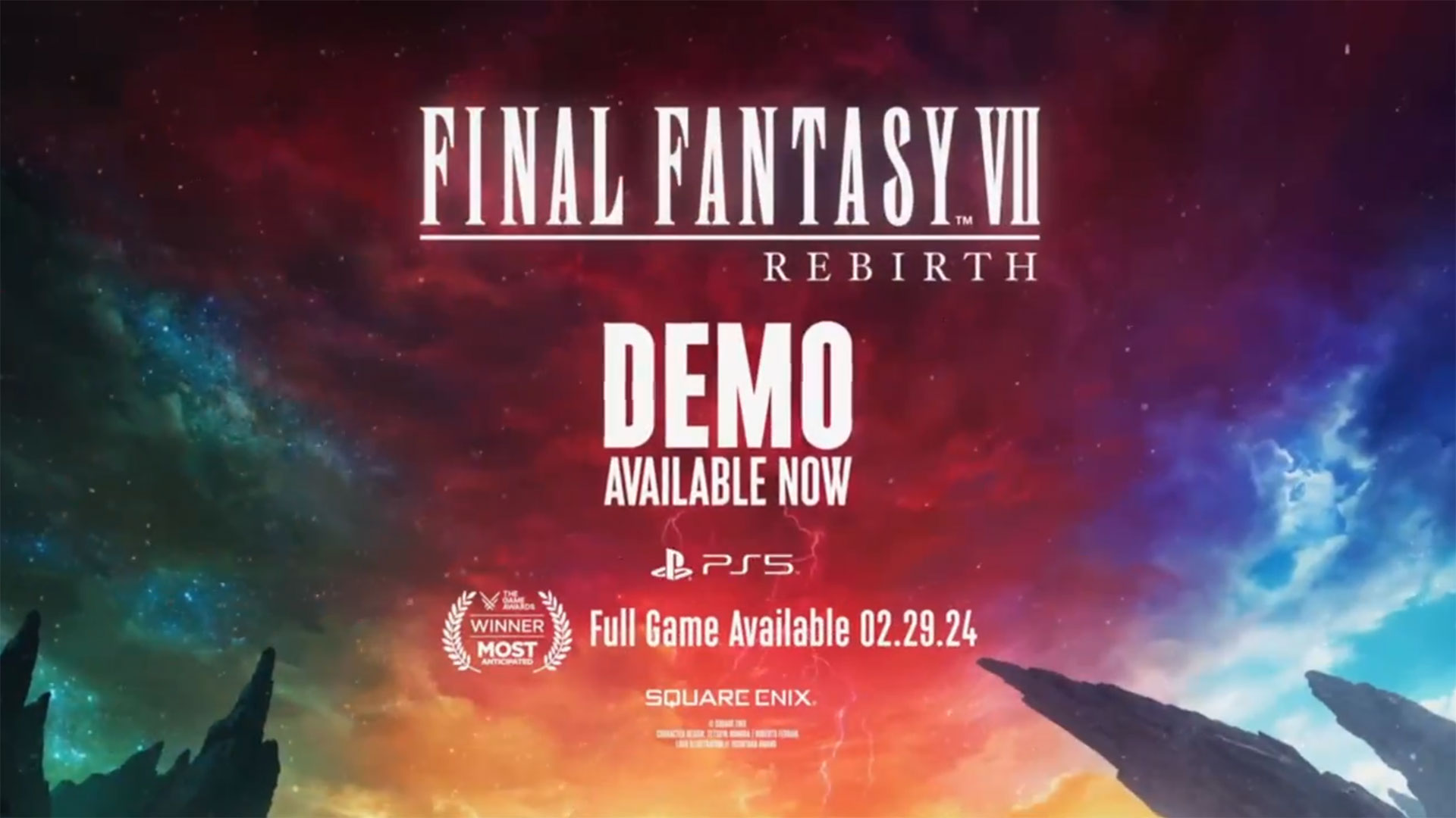 The Final Fantasy VII Rebirth Demo is likely going live tomorrow after the State of Play