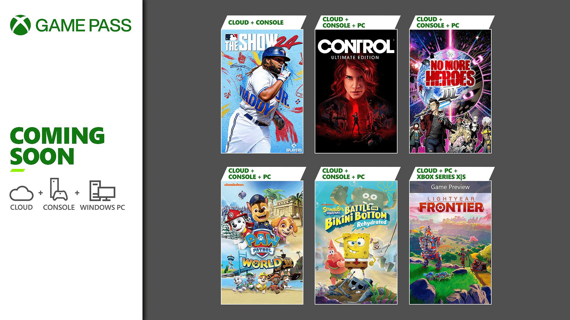 Xbox Game Pass March 2024 Wave 1 Lineup