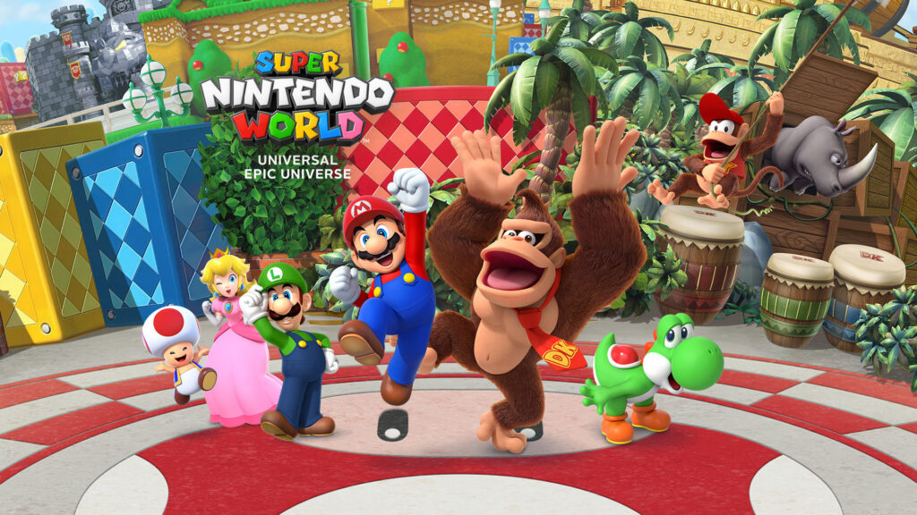 Super Nintendo World is opening at Universal Epic Universe in 2025