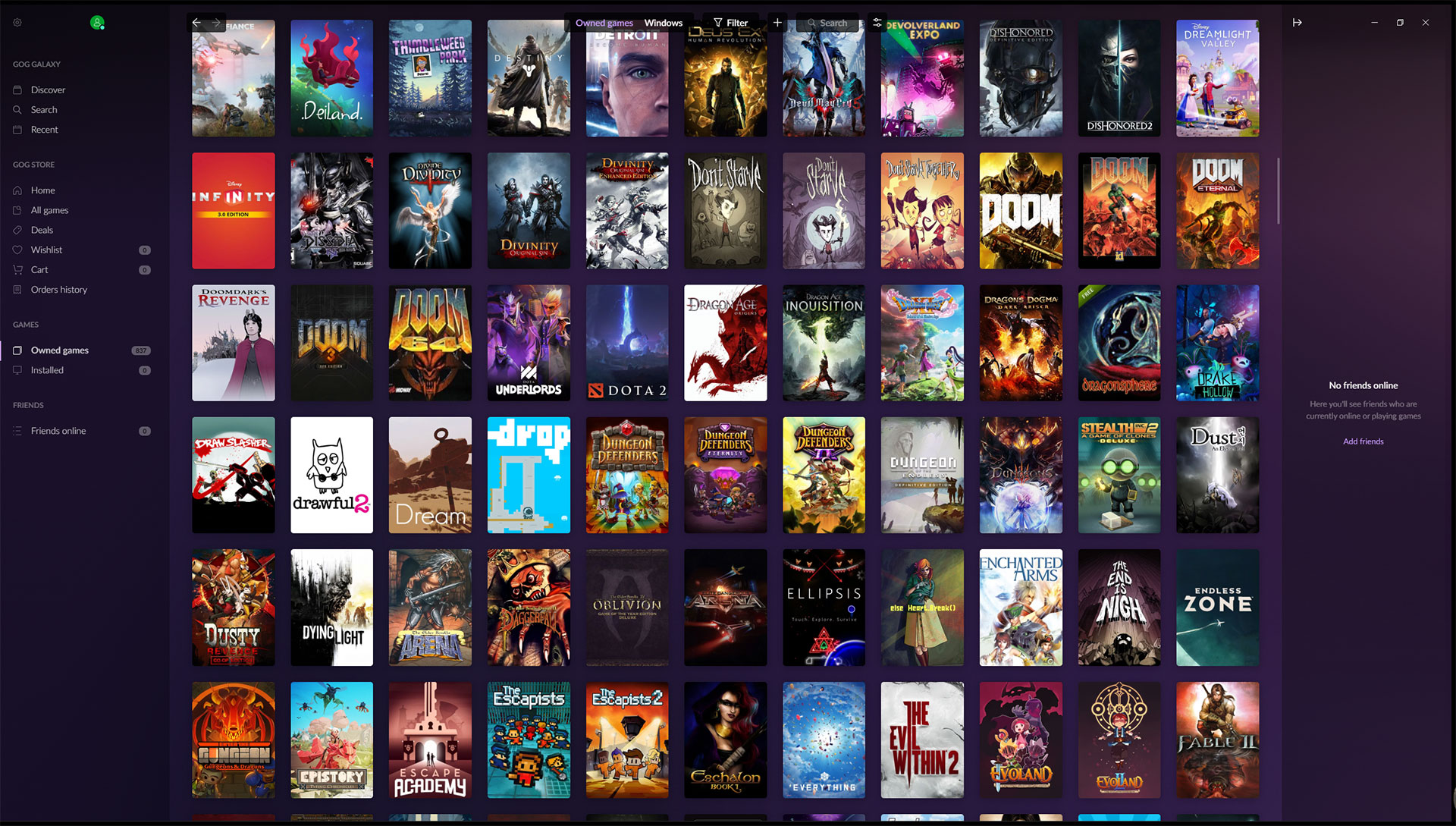 GOG Galaxy will delete cloud save files bigger than 200MB after August 31
