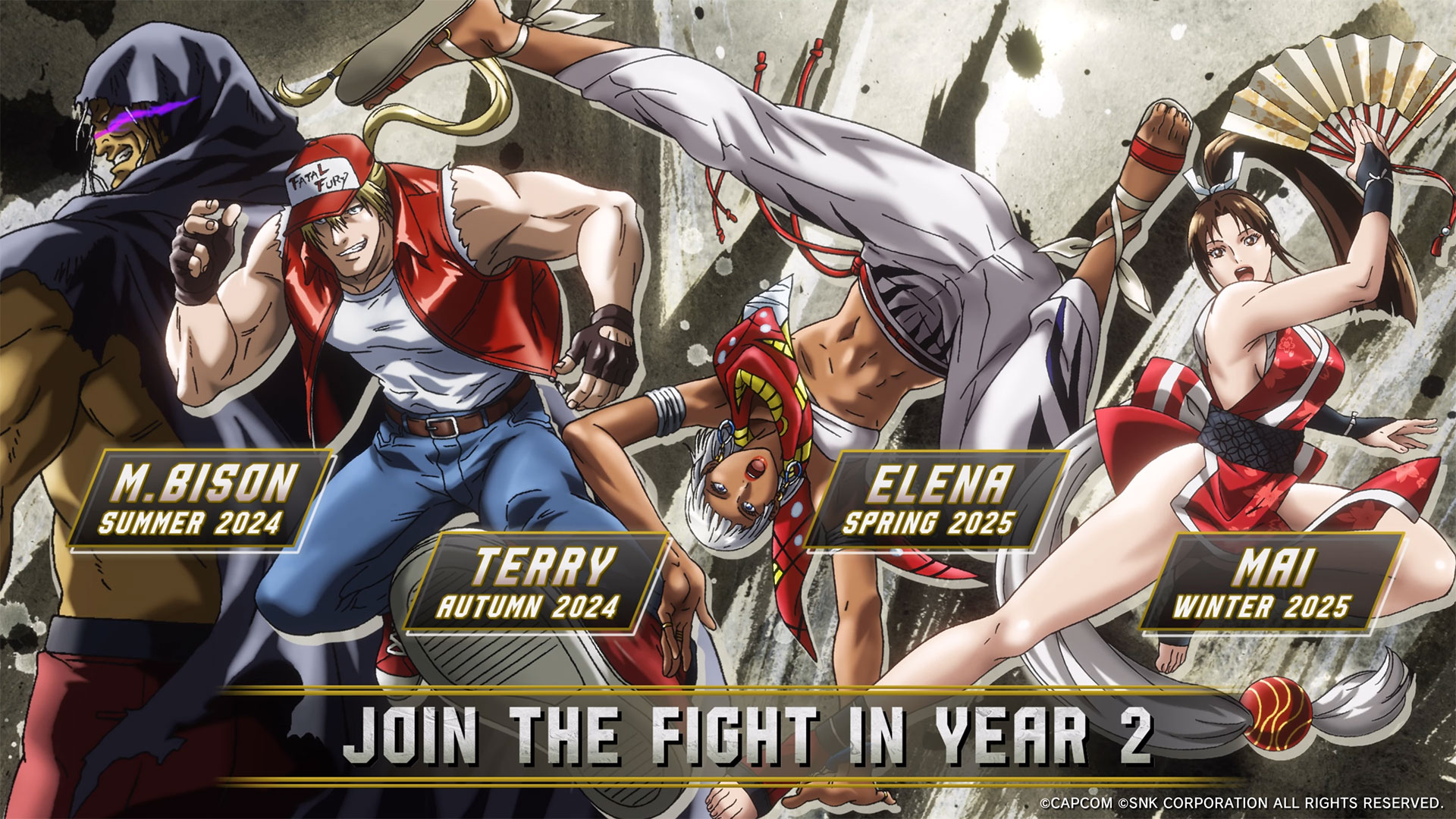 The Street Fighter 6 Year 2 roster kicks off this summer