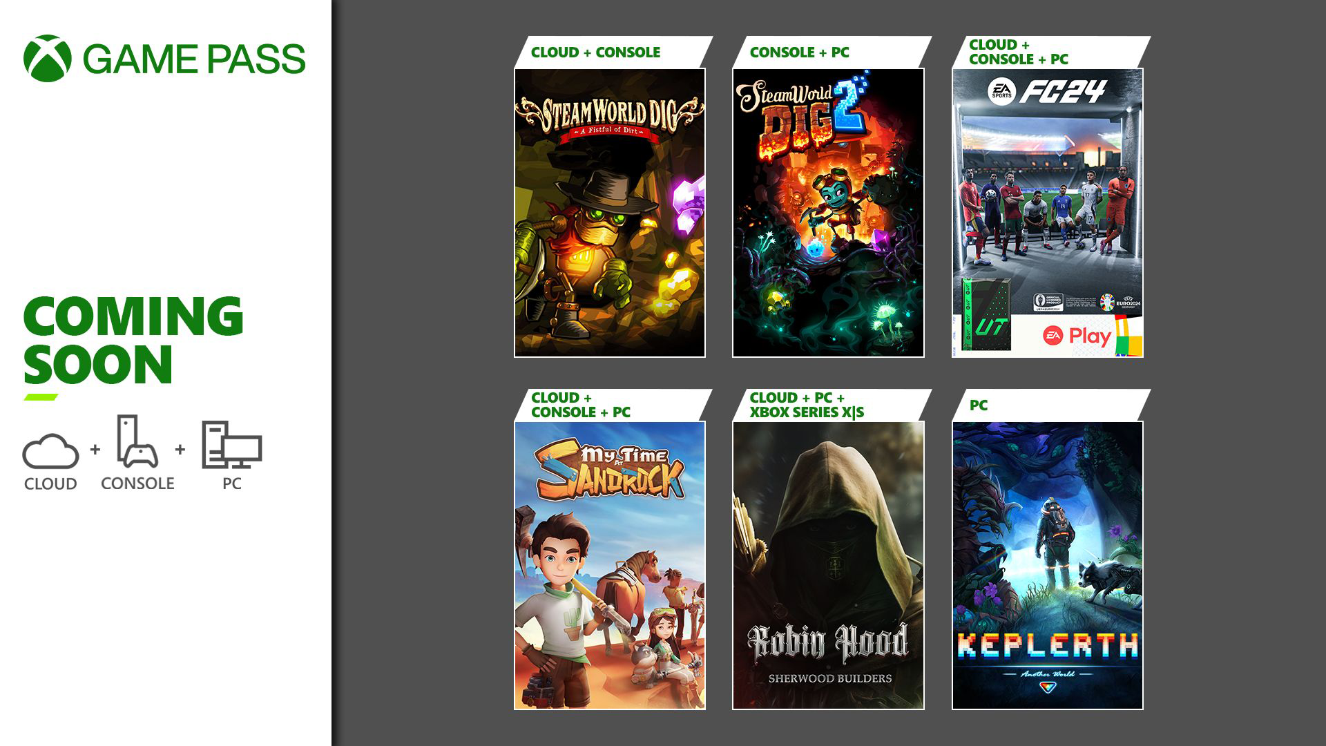 Xbox has announced several more titles heading to Game Pass in June