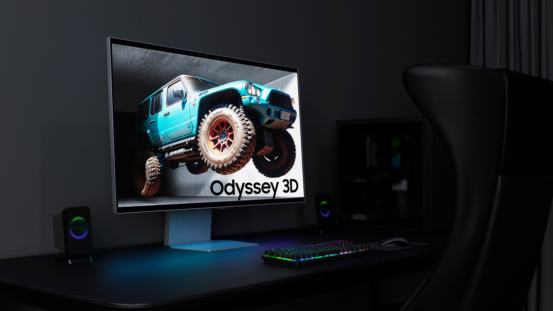 Samsung unveiled a glasses-free 3D monitor at gamescom 2024