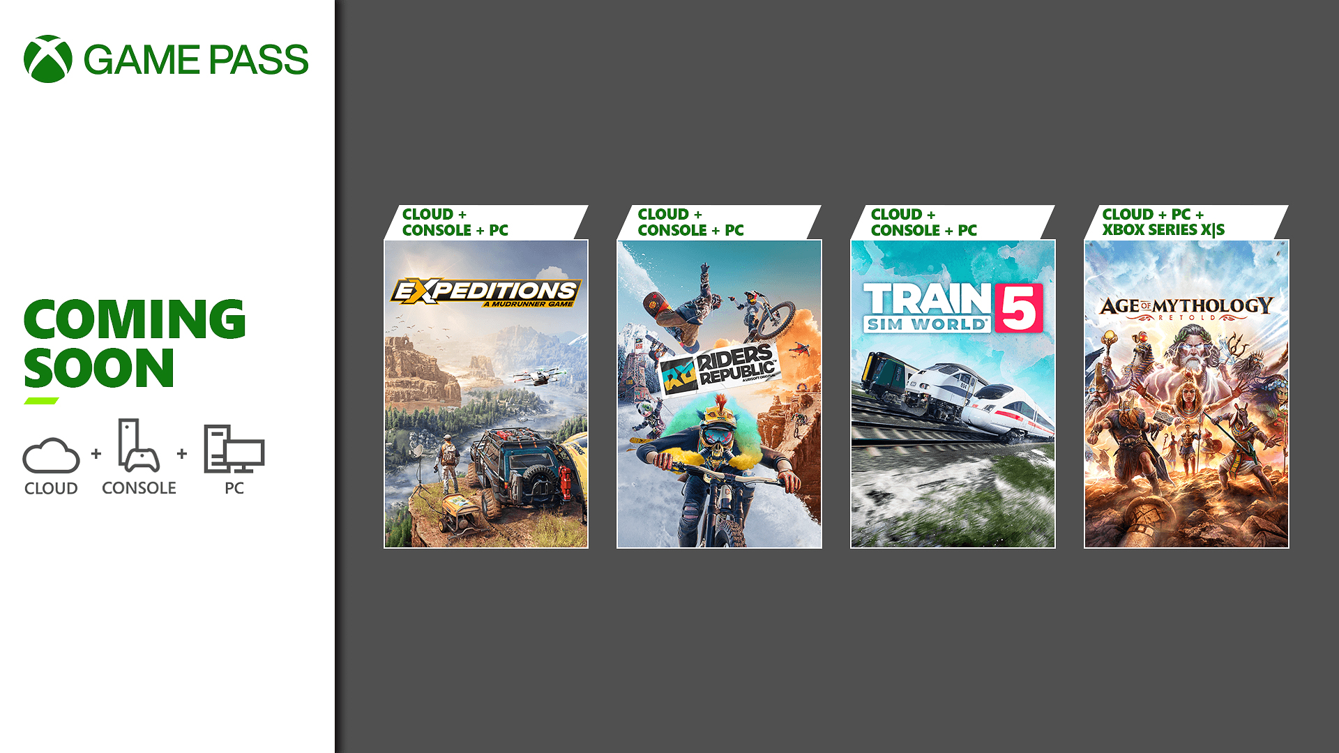 Xbox has announced five new Game Pass titles for the first half of September