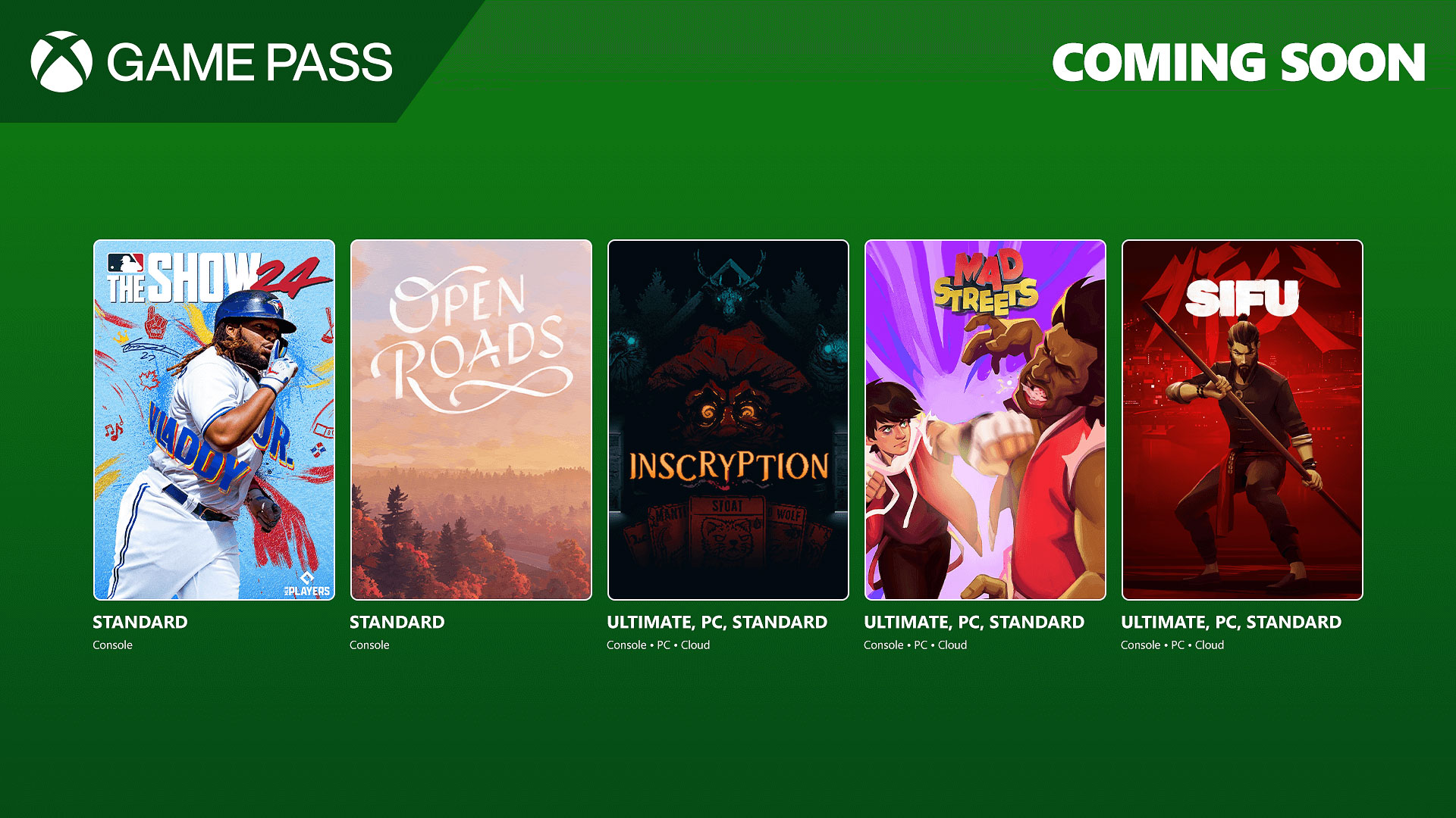 Xbox has revealed the Game Pass October 2024 wave 1 lineup