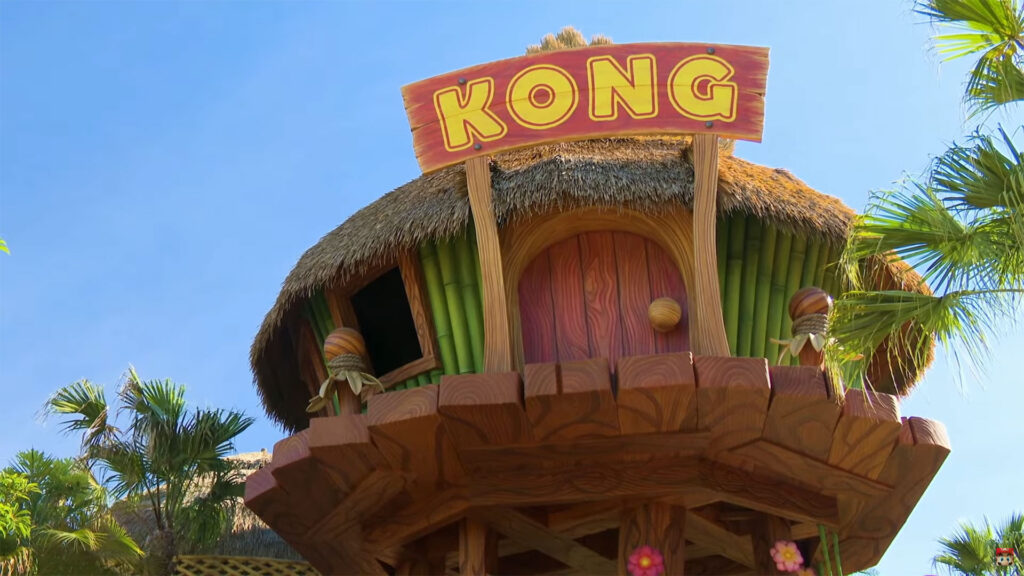 We got a better look at the new Donkey Kong Country area at Universal Studios Japan