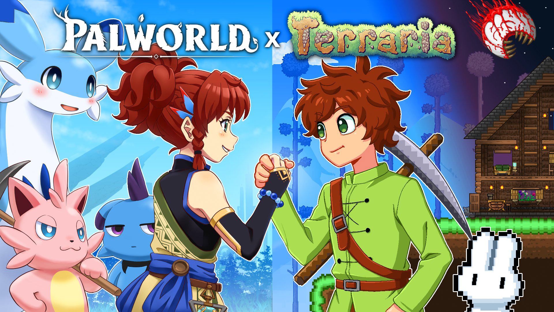 Palworld and Terraria have announced a collaboration for 2025