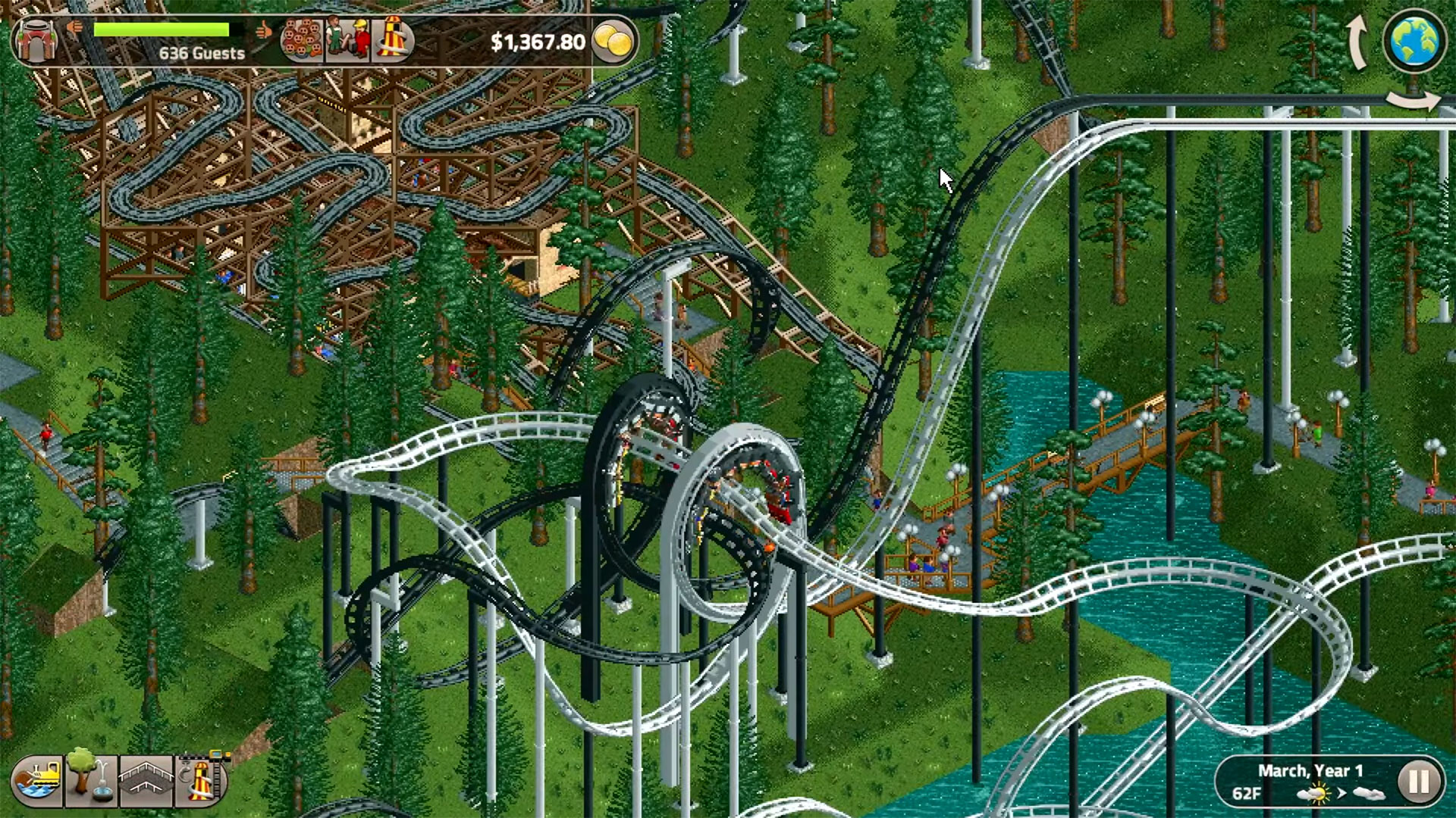 RollerCoaster Tycoon Classic launches on Switch December 5, 2024