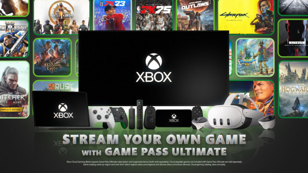 Xbox is rolling out a new feature where users can stream their own game with Game Pass Ultimate