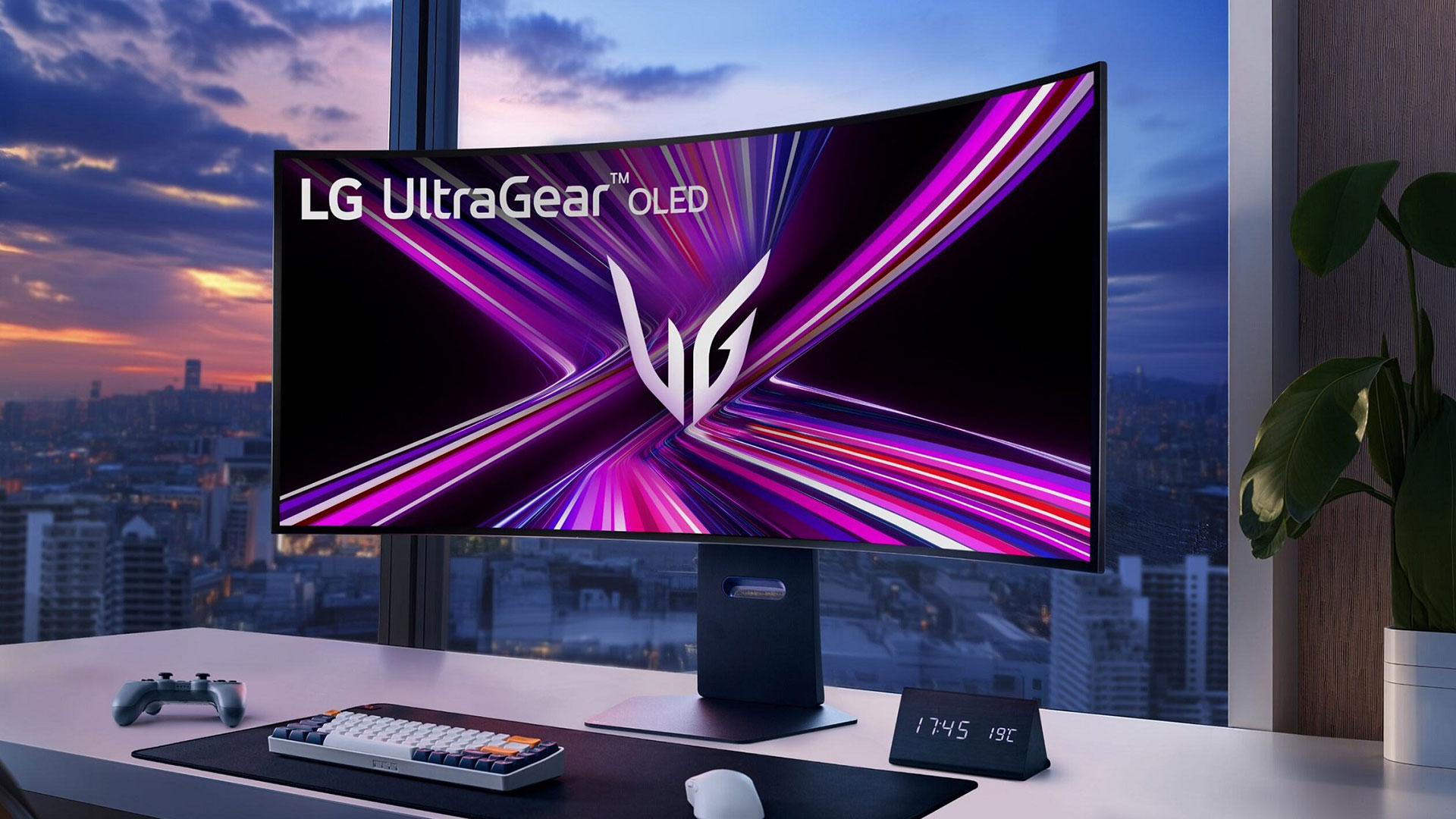 The LG UltraGear GX9 series will make its public debut at CES 2025