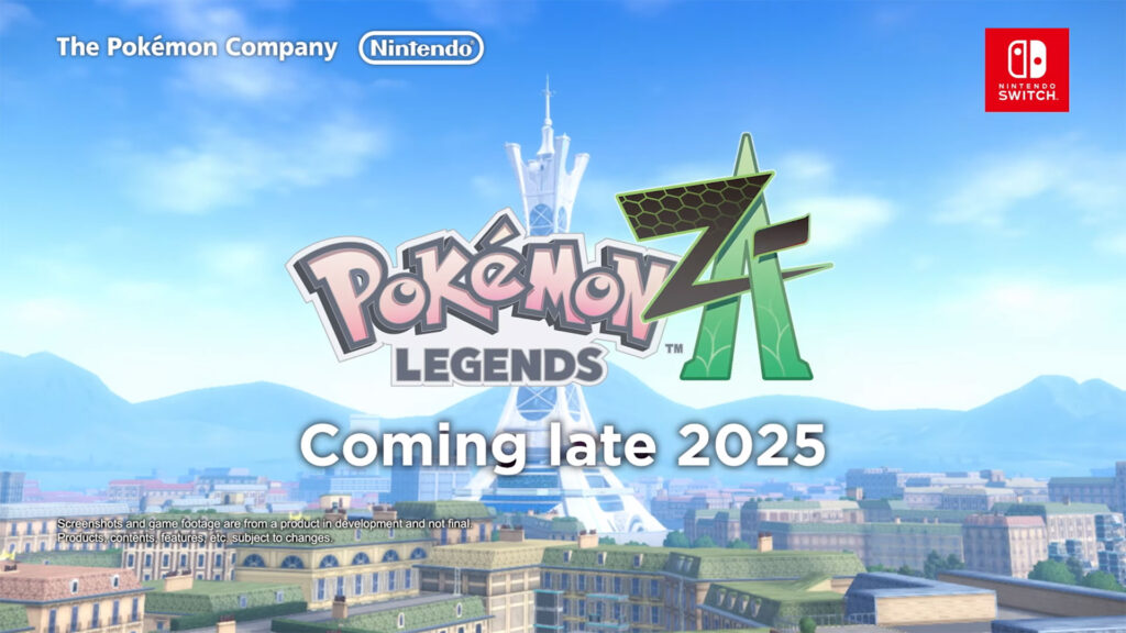 Pokémon Legends: Z-A has shared an extended look, confirming a late 2025 release