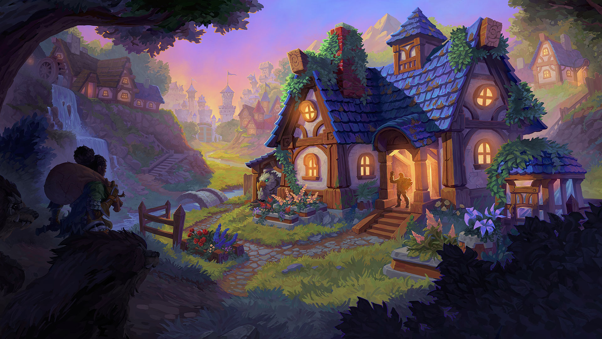 Blizzard Entertainment has its first look at housing in World of Warcraft