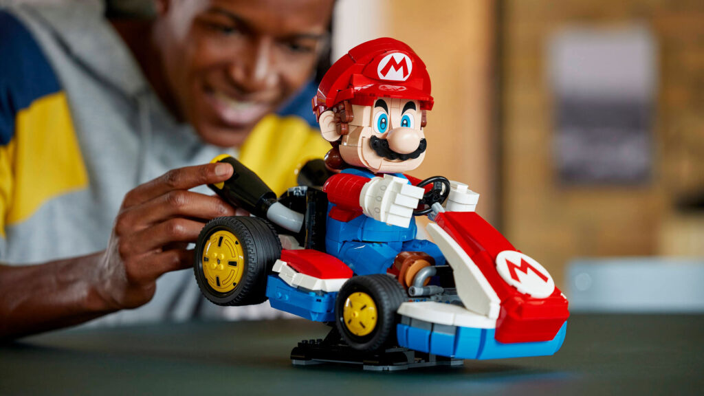 The LEGO Mario Kart - Mario & Standard Kart launches May 15