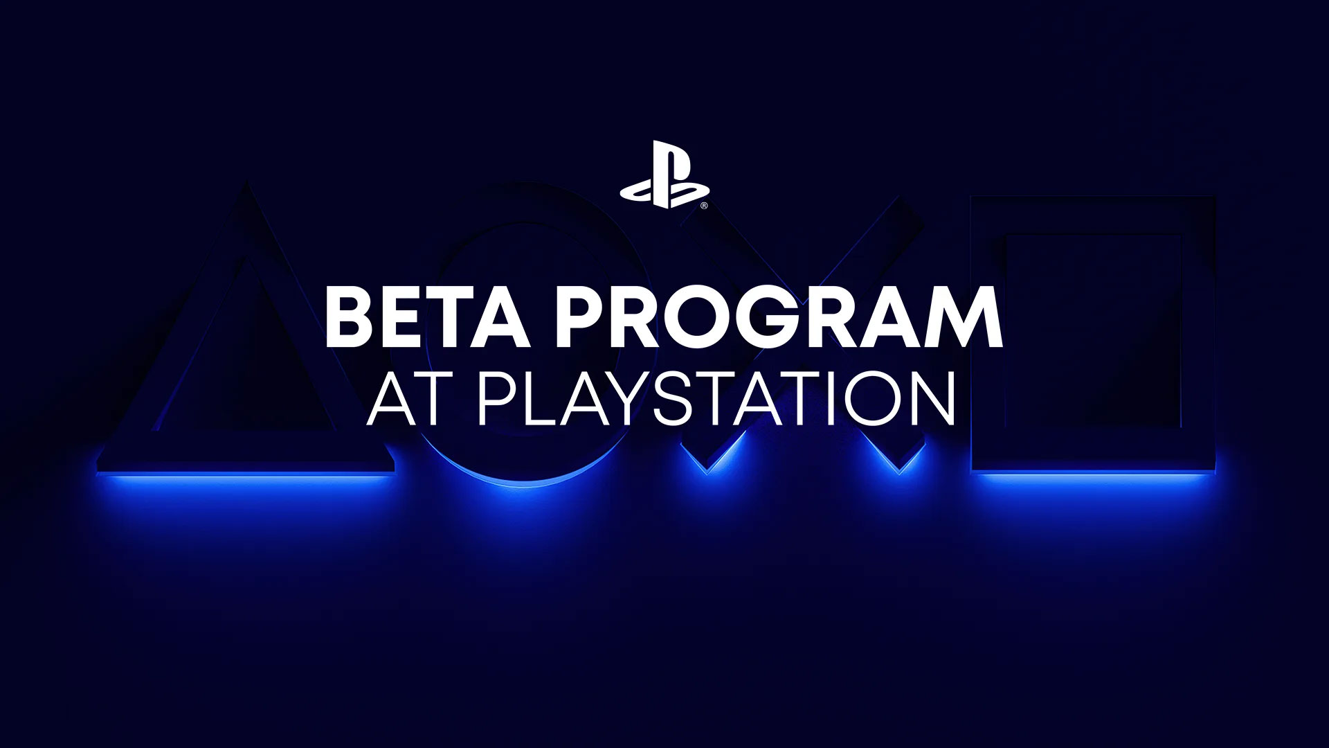 PlayStation has announced a new Beta Program