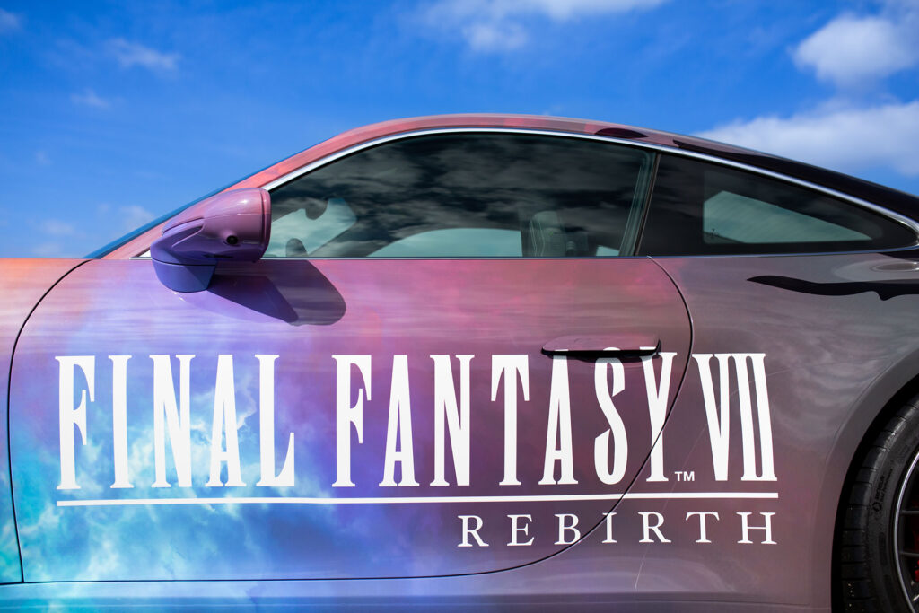 Porsche x Final Fantasy VII Rebirth Collaboration