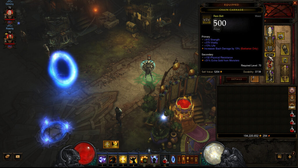 crusader torment build reaper of souls full cleared