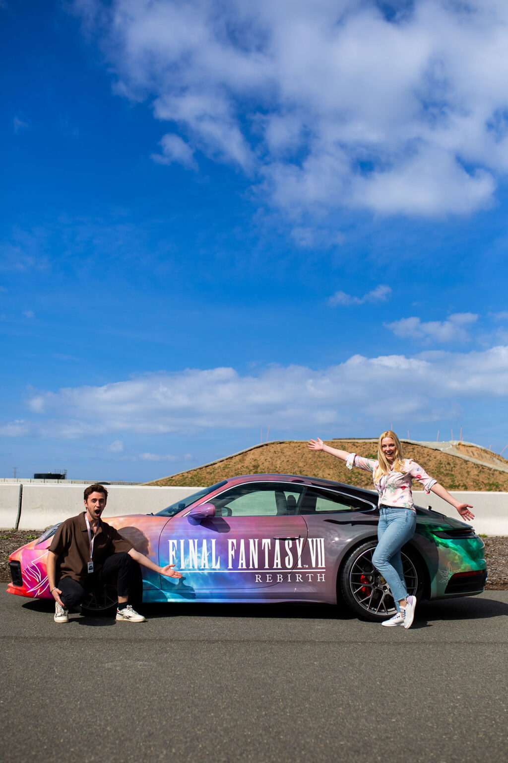 Porsche x Final Fantasy VII Rebirth Collaboration