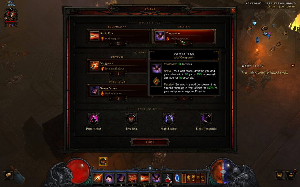 reaper of souls dh and barb builds full cleared