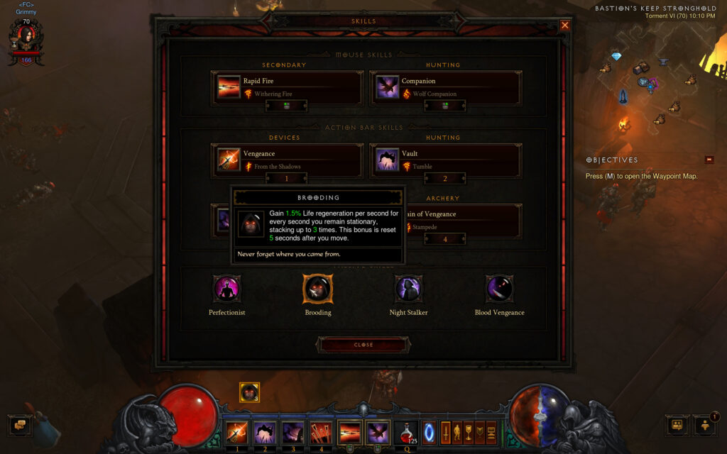 reaper of souls dh and barb builds full cleared