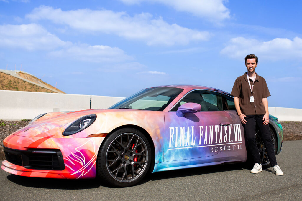 Porsche x Final Fantasy VII Rebirth Collaboration