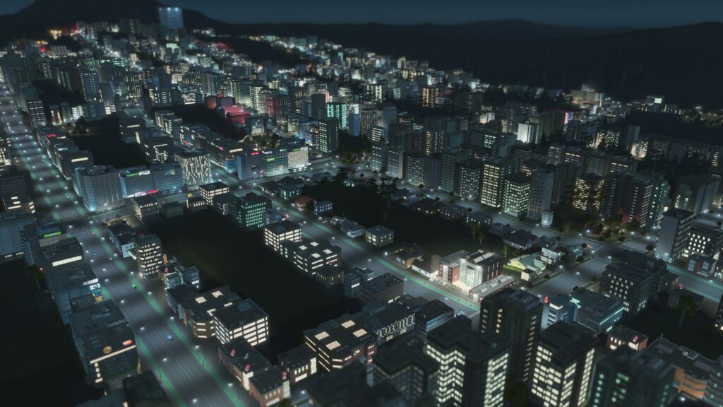cities skylines after dark review full cleared