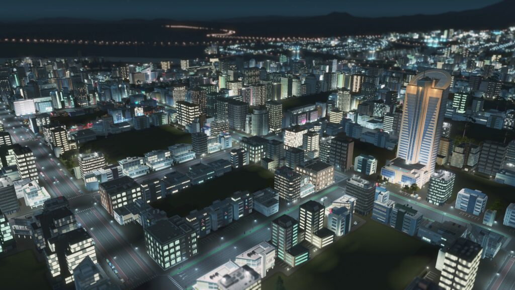 cities skylines after dark review full cleared