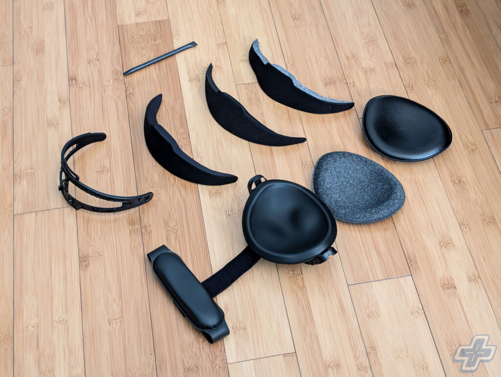 The Globular Cluster CMP2 is a comfort mod for the PlayStation VR2 headset