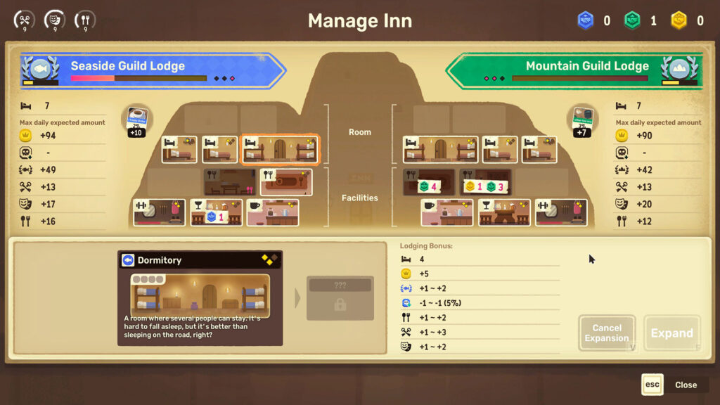 Dungeon Inn First Impressions Gallery, FullCleared