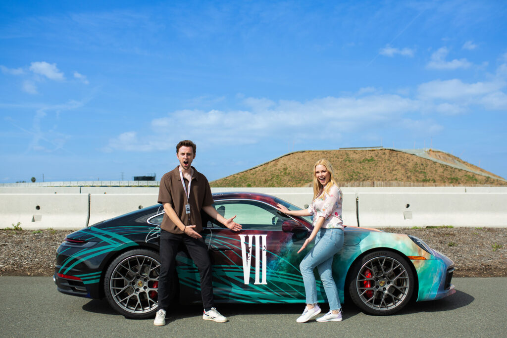 Porsche x Final Fantasy VII Rebirth Collaboration